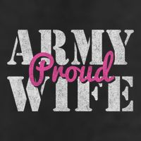 Proud Army Wife Great Gift 7 Panel Mesh Trucker Snapback Hat