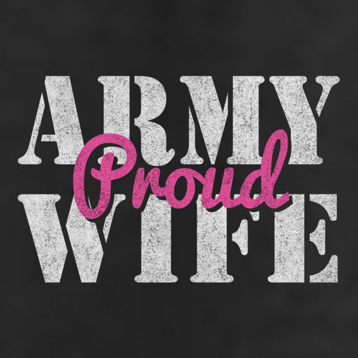 Proud Army Wife Great Gift 7 Panel Mesh Trucker Snapback Hat