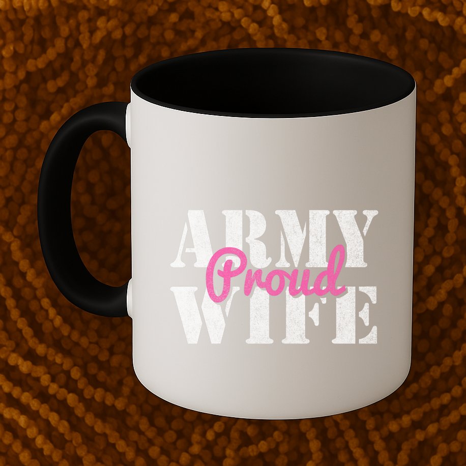 Proud Army Wife Great Gift Mug