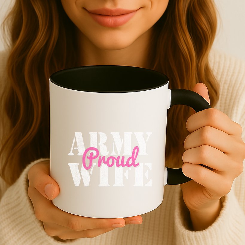 Proud Army Wife Great Gift Mug