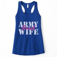 Proud Army Wife Great Gift Womens Tank Top