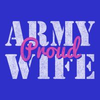 Proud Army Wife Great Gift Womens Tank Top