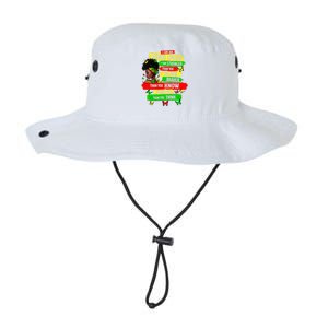 Proud Afro Woman Black Girl Zodiac Birthday Gemini Queen Legacy Cool Fit Booney Bucket Hat