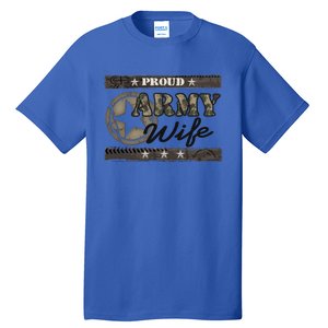 Proud Army Wife Gift Tall T-Shirt