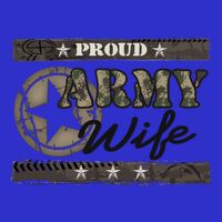 Proud Army Wife Gift V-Neck T-Shirt