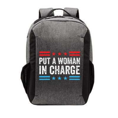 Put A Woman In Charge Vector Backpack