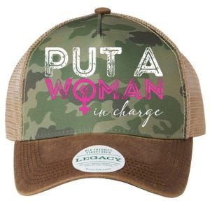 Put A Woman In Charge Legacy Tie Dye Trucker Hat