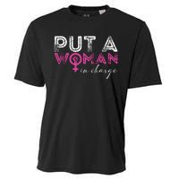 Put A Woman In Charge Cooling Performance Crew T-Shirt