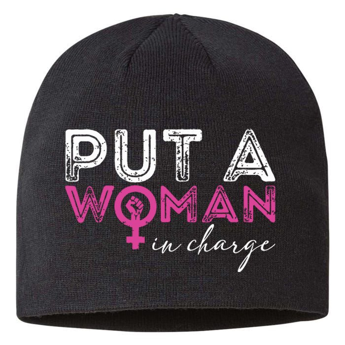 Put A Woman In Charge Sustainable Beanie