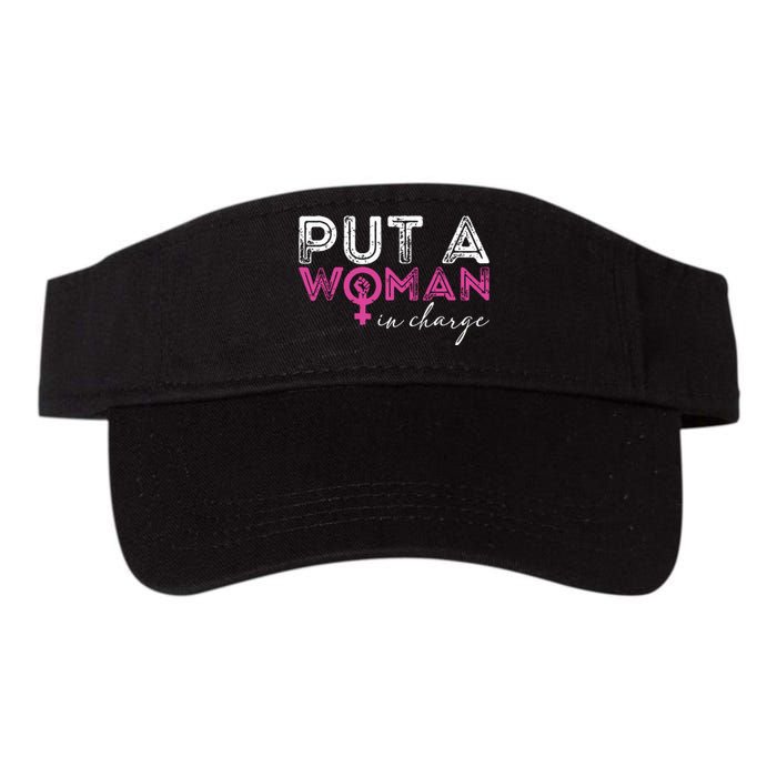 Put A Woman In Charge Valucap Bio-Washed Visor