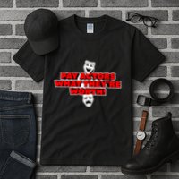 Pay Actors What Theyre Worth Sag Aftra On Strike WGA Protest Background Actor Tall T-Shirt