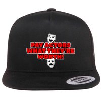 Pay Actors What Theyre Worth Sag Aftra On Strike WGA Protest Background Actor Flatbill Hat