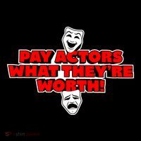 Pay Actors What Theyre Worth Sag Aftra On Strike WGA Protest Background Actor Bag