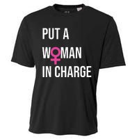 Put A Woman In Charge Potus Female President Cooling Performance Crew T-Shirt