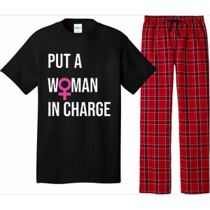 Put A Woman In Charge Potus Female President Pajama Set