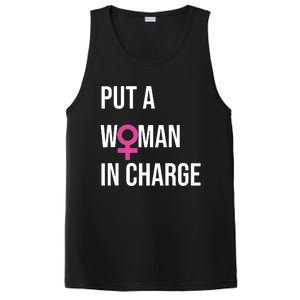 Put A Woman In Charge Potus Female President PosiCharge Competitor Tank