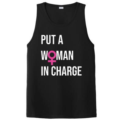 Put A Woman In Charge Potus Female President PosiCharge Competitor Tank