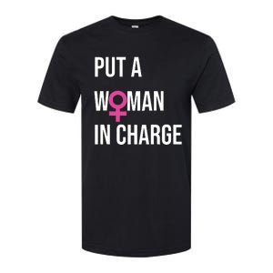 Put A Woman In Charge Potus Female President Softstyle CVC T-Shirt