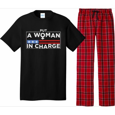 Put A Woman In Charge Potus Female President Pajama Set