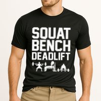 Powerlifting Art Weight Lifting Power Lifter Gift Cooling Performance Crew T-Shirt