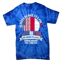 Polish American We Know Places Where Country Poland Flag Gift Tie-Dye T-Shirt