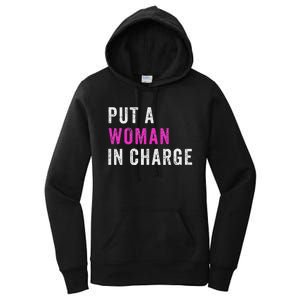 Put A Woman In Charge Women's Pullover Hoodie