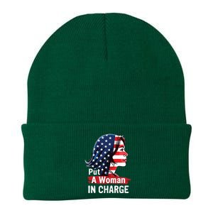 Put A Woman In Charge 2024 Empower Women In Politics Knit Cap Winter Beanie