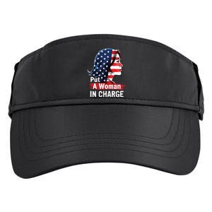 Put A Woman In Charge 2024 Empower Women In Politics Adult Drive Performance Visor