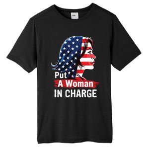 Put A Woman In Charge 2024 Empower Women In Politics Tall Fusion ChromaSoft Performance T-Shirt