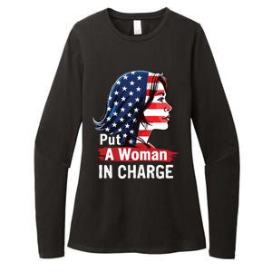 Put A Woman In Charge 2024 Empower Women In Politics Womens CVC Long Sleeve Shirt