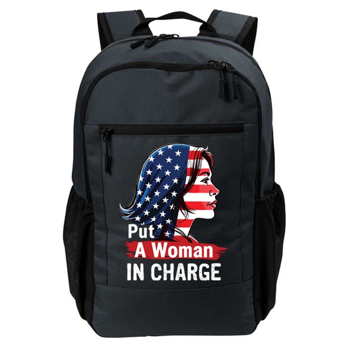 Put A Woman In Charge 2024 Empower Women In Politics Daily Commute Backpack