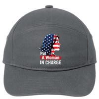 Put A Woman In Charge 2024 Empower Women In Politics 7-Panel Snapback Hat