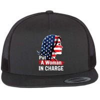 Put A Woman In Charge 2024 Empower Women In Politics Flat Bill Trucker Hat