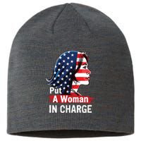 Put A Woman In Charge 2024 Empower Women In Politics Sustainable Beanie