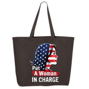 Put A Woman In Charge 2024 Empower Women In Politics 25L Jumbo Tote