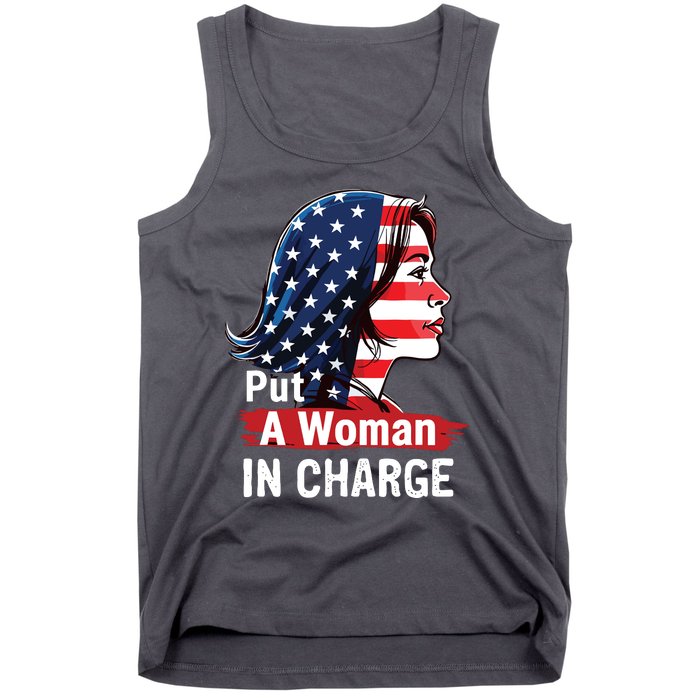 Put A Woman In Charge 2024 Empower Women In Politics Tank Top