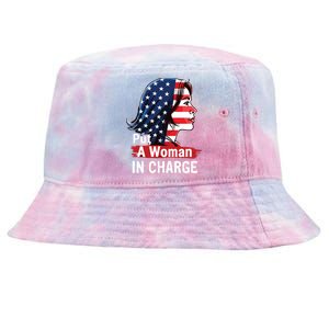 Put A Woman In Charge 2024 Empower Women In Politics Tie-Dyed Bucket Hat