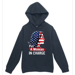 Put A Woman In Charge 2024 Empower Women In Politics Urban Pullover Hoodie