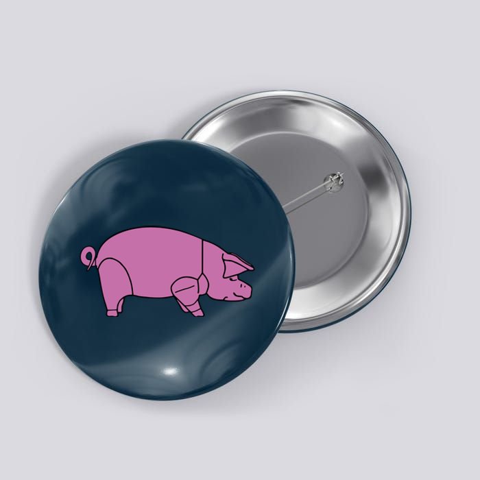 Pig As Worn By Dave Gilmour Button