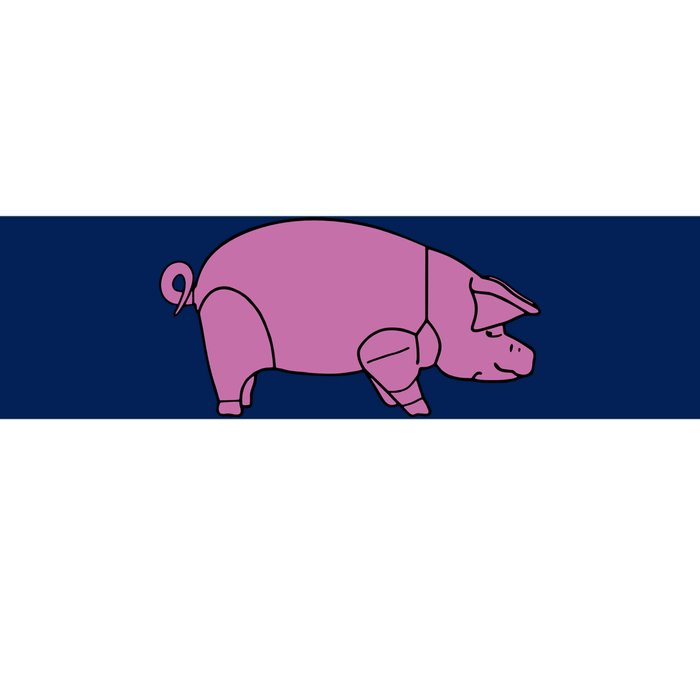 Pig As Worn By Dave Gilmour Bumper Sticker