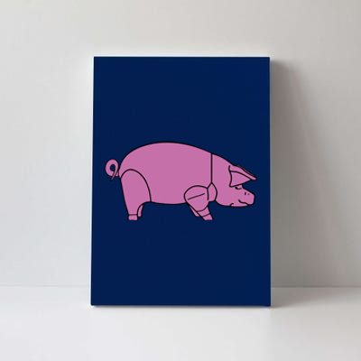 Pig As Worn By Dave Gilmour Canvas