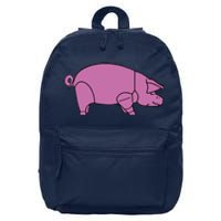 Pig As Worn By Dave Gilmour 16 in Basic Backpack