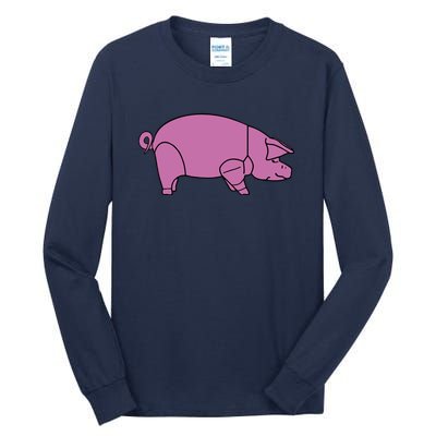 Pig As Worn By Dave Gilmour Tall Long Sleeve T-Shirt