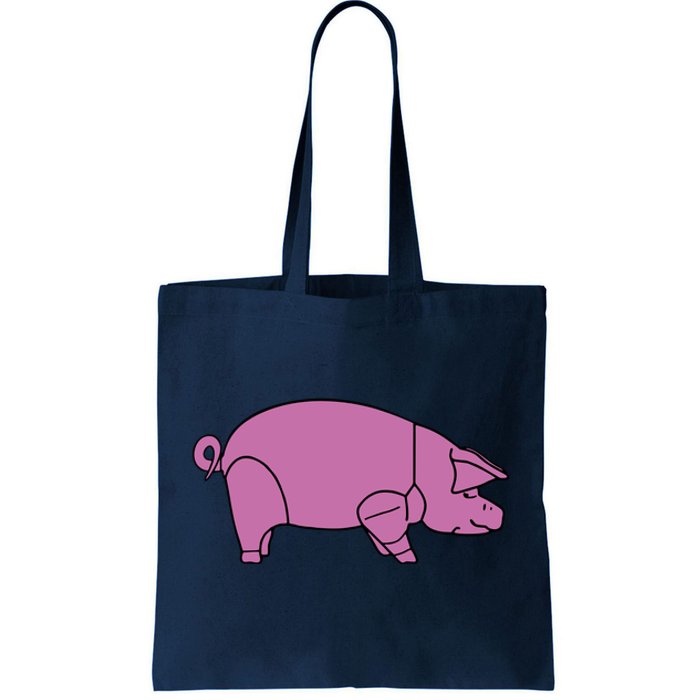 Pig As Worn By Dave Gilmour Tote Bag