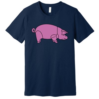 Pig As Worn By Dave Gilmour Premium T-Shirt