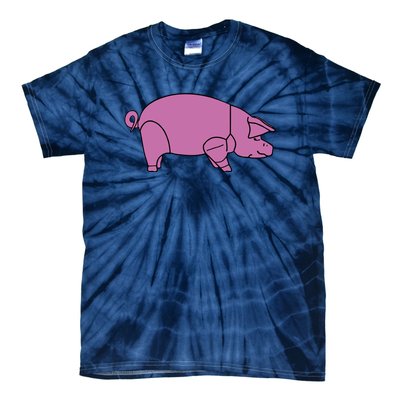 Pig As Worn By Dave Gilmour Tie-Dye T-Shirt