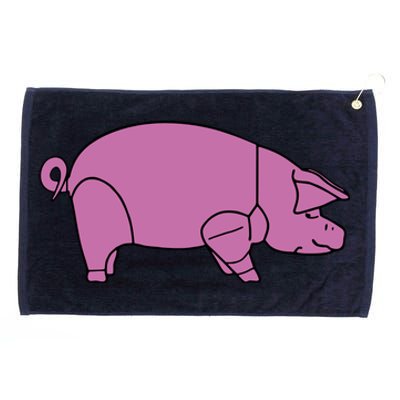 Pig As Worn By Dave Gilmour Grommeted Golf Towel