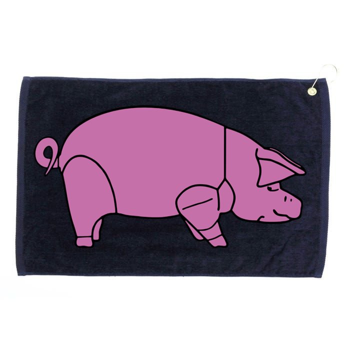 Pig As Worn By Dave Gilmour Grommeted Golf Towel