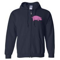 Pig As Worn By Dave Gilmour Full Zip Hoodie