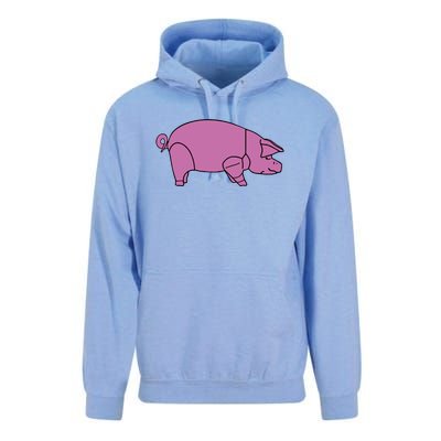 Pig As Worn By Dave Gilmour Unisex Surf Hoodie